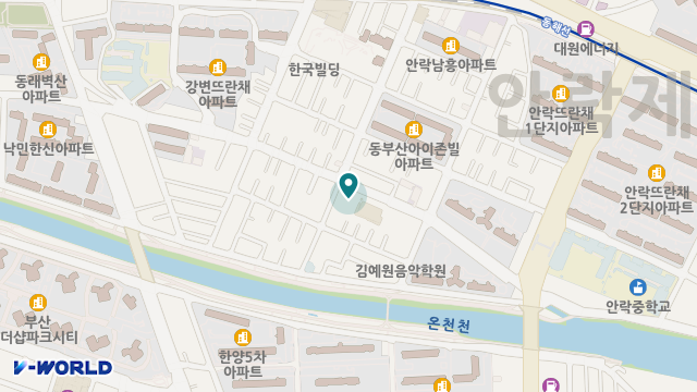 (주)케어링 주간보호센터 부산 동래점 위치 지도