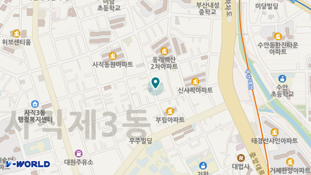 부산열린재가복지센터 위치 지도