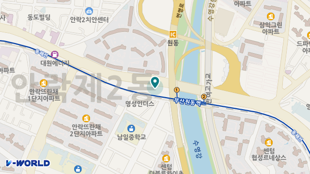 보담실버케어센터 위치 지도
