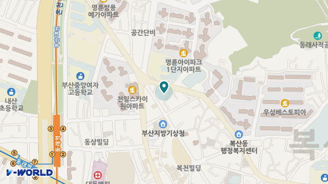 동래주간보호센터(주) 위치 지도