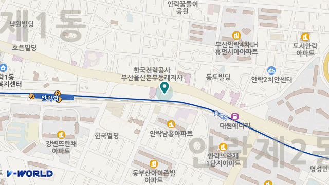 대교뉴이프 방문요양센터 동래센터 위치 지도