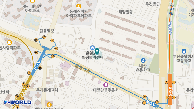 행복드림재가방문간호요양센터 위치 지도