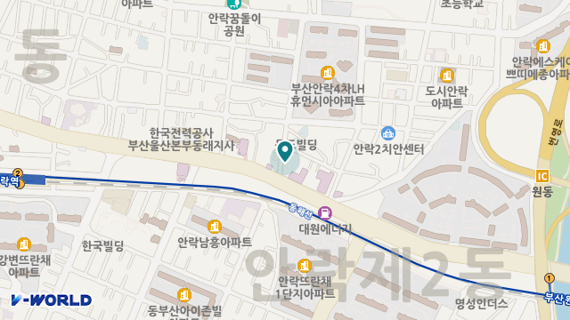 기운찬재가복지센터 위치 지도