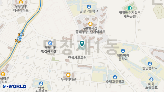 사랑재가복지센터 위치 지도