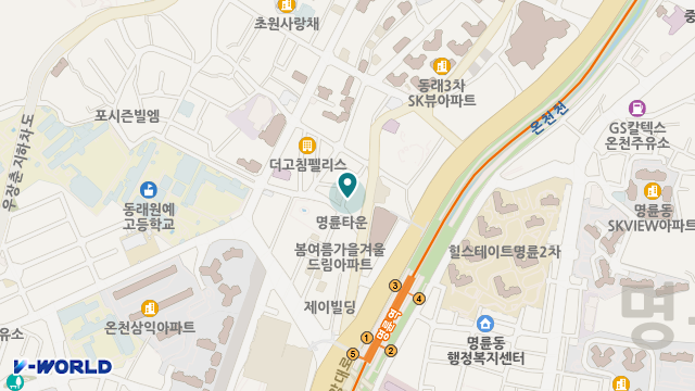 온정재가복지센터 위치 지도