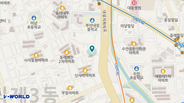 행복동행복지용구센터 위치 지도