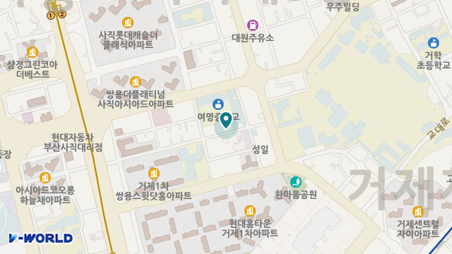 황금빛주간보호센터 위치 지도