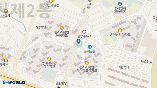 동래노인복지원 위치 지도