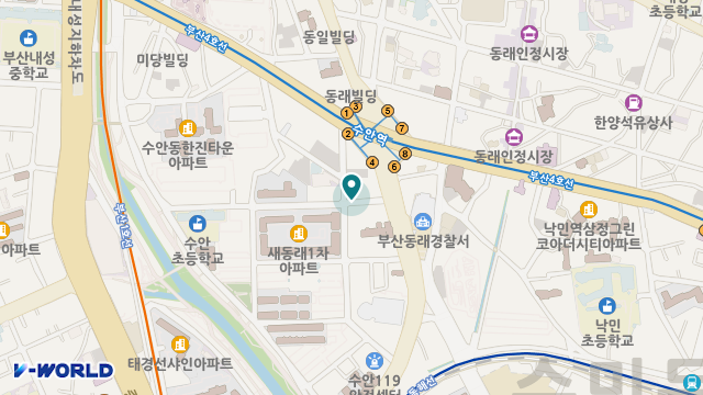 수안재가복지센터 위치 지도