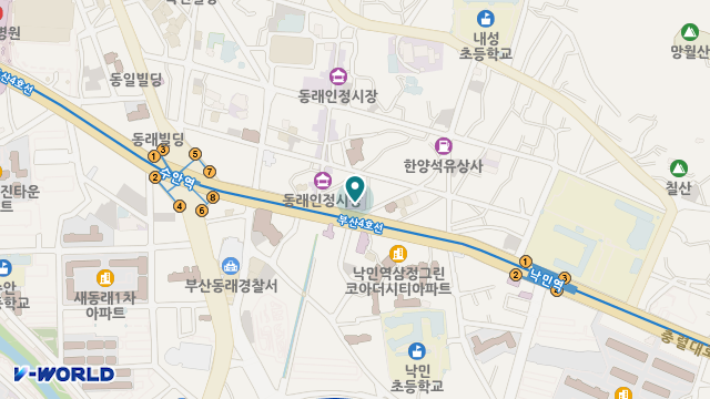 힐링 복지용구 의료기 위치 지도