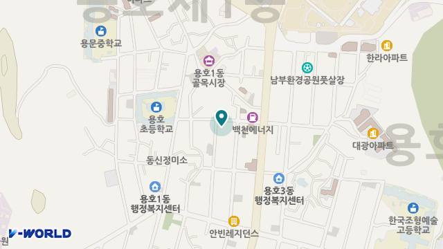 (주)호정재가복지센터 위치 지도
