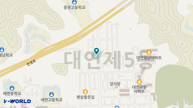 섬기는재활복지센터 위치 지도
