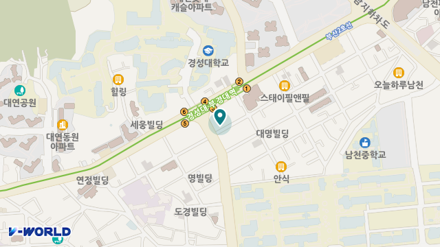 (A)비지팅엔젤스 부산남구방문요양지점 위치 지도