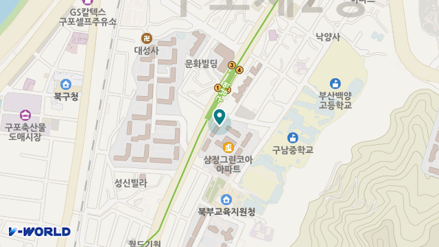 은하수노인복지센터 위치 지도