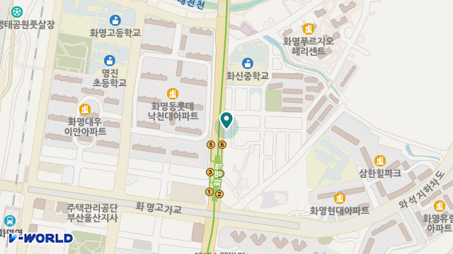 (내)뇌청춘 재가복지센터 위치 지도