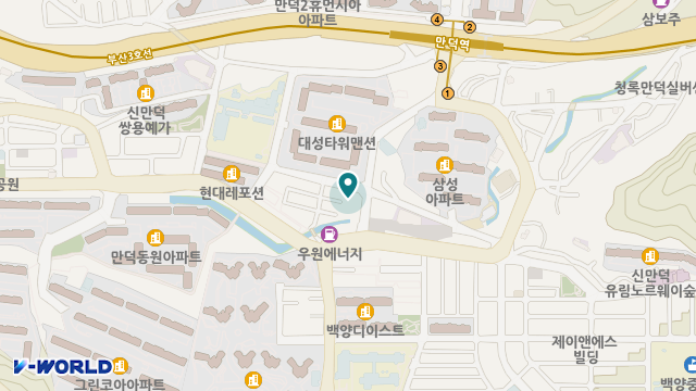 풍성한 주간보호센터 위치 지도