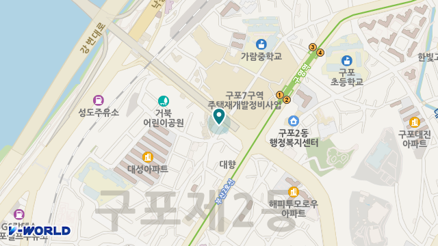 한결재가복지센터 위치 지도
