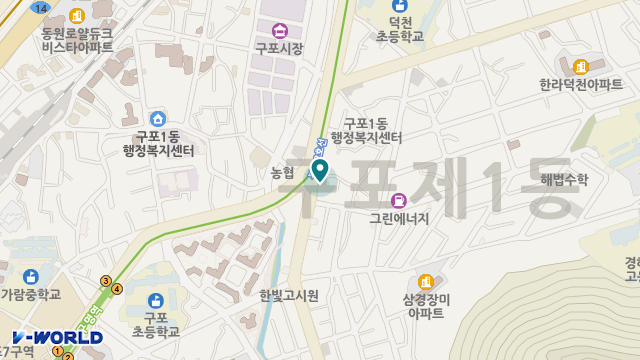 위더스재가복지센터 위치 지도