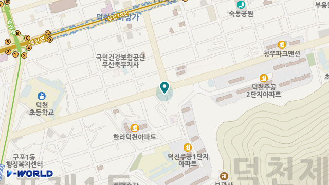신기의료기 덕천점 위치 지도