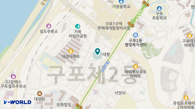 효자손재가센터 위치 지도