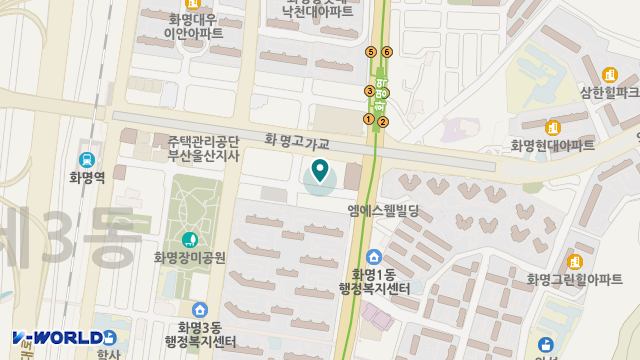 화명은혜주간보호센터 위치 지도