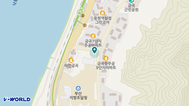 부산희망나눔 방문요양센터 위치 지도