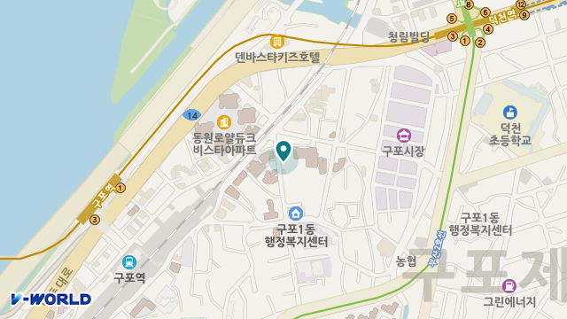 (주)부경어르신재가복지센터 위치 지도