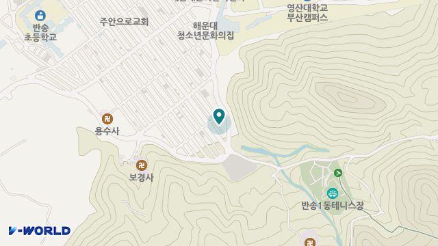 안심노인요양시설 위치 지도
