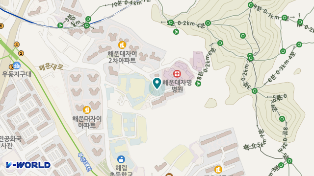 센텀재가노인복지센터 위치 지도