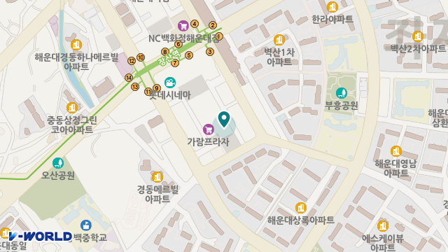 에젤 주야간보호센터 위치 지도