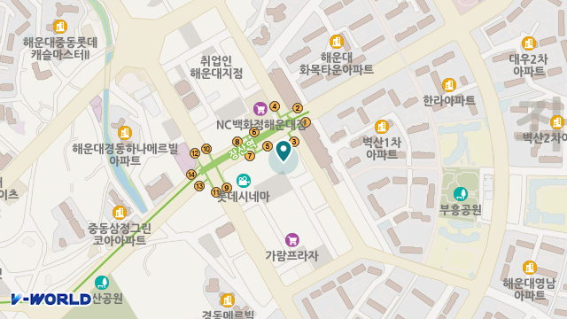 애플재가복지센터 위치 지도