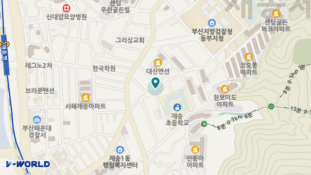 신기의료기 해운대점 위치 지도