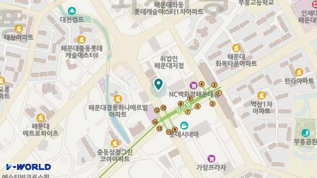(A)화인시니어데이케어센터 위치 지도