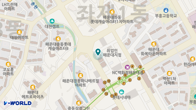 (A)길통합케어센터 위치 지도