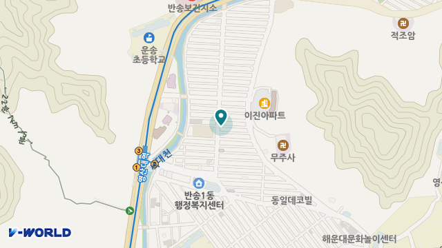 두레노인재가복지센터 위치 지도