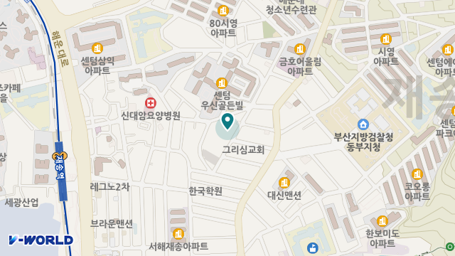 감동노인주간보호센터 위치 지도