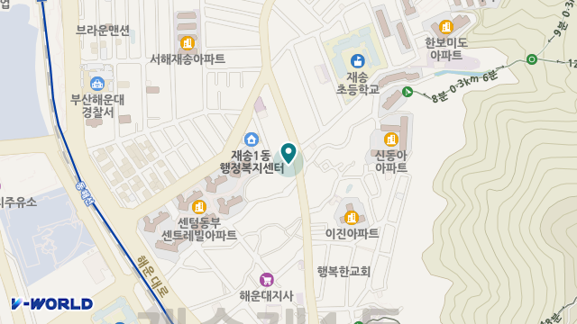 나무샘재가노인복지센터 위치 지도