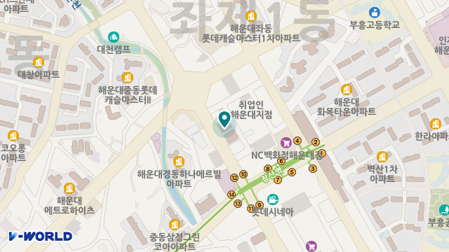 정담은재가복지센터 위치 지도