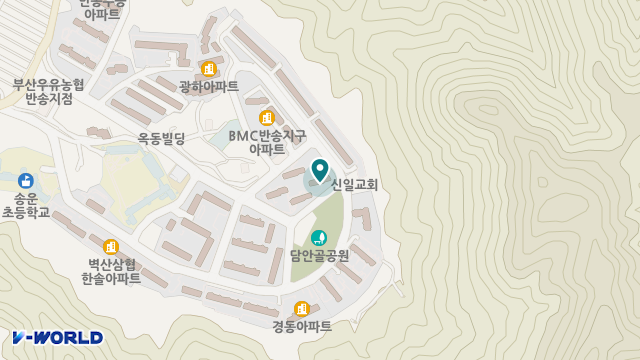 반석재가노인복지센터 위치 지도