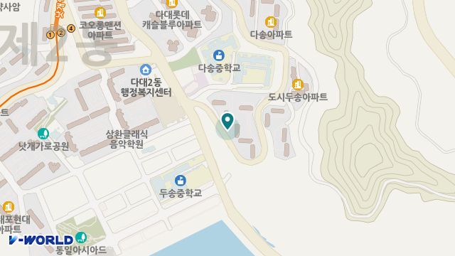 두송노인복지센터 위치 지도