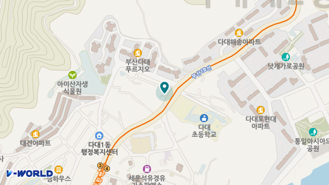 돌봄노인복지센터 위치 지도