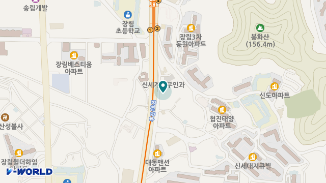 사하스마트재활주간보호센터 위치 지도