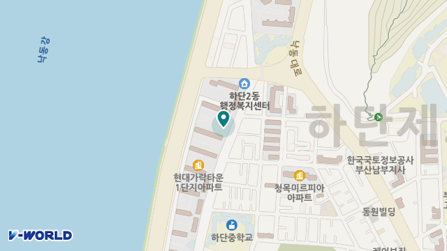 효자손재가복지센터 위치 지도