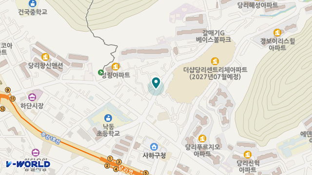 온정재가복지센터 위치 지도