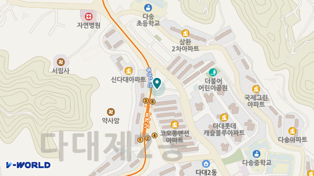 ㈜마루재가센터 위치 지도