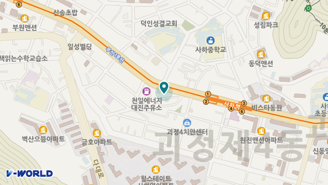행복한방문요양센터 위치 지도