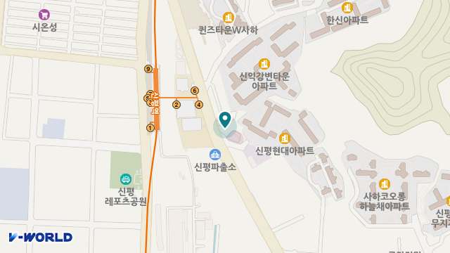 우리주간보호센터 위치 지도