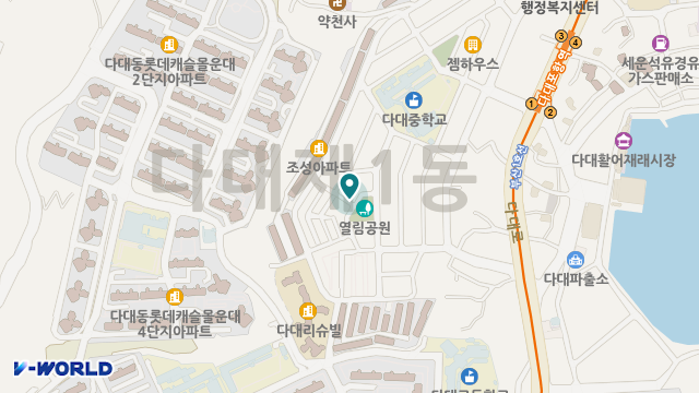 늘푸른노인주간보호센터 위치 지도