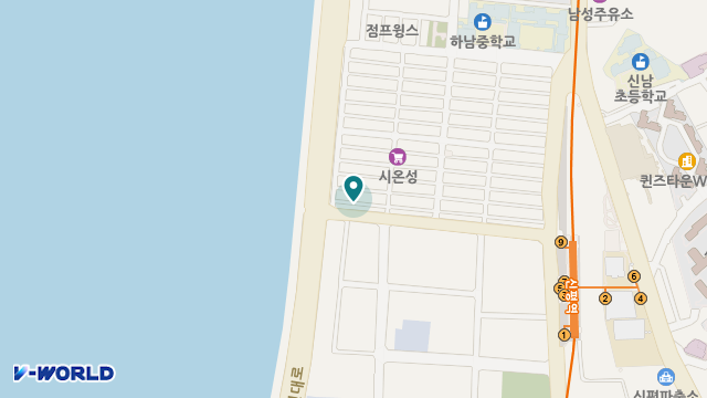 다온재가복지센터 위치 지도
