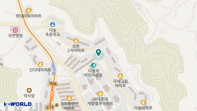 하은재가복지센터 위치 지도